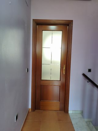 11 Puertas de Paso Madera con/sin Cristal