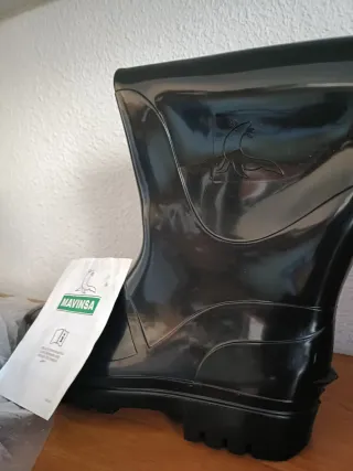 Bota Agua Mavinsa Alta Negra Talla 46