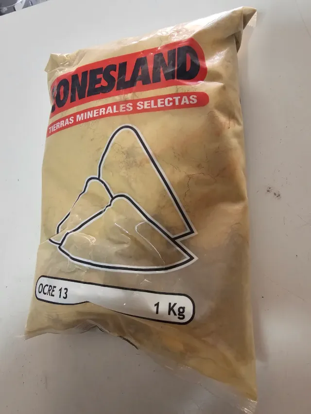 Pigmento Tierra Mineral Ocre 1 Kg