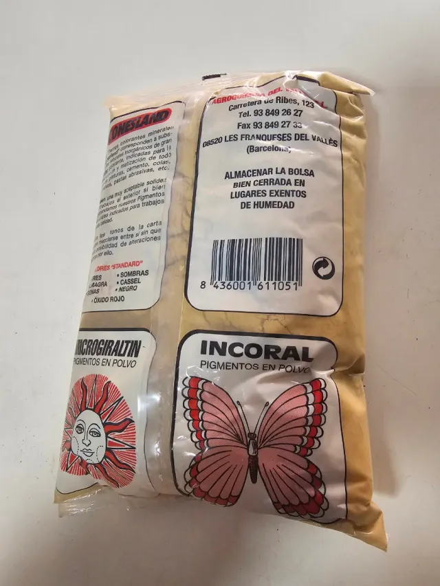 Pigmento Tierra Mineral Ocre 1 Kg