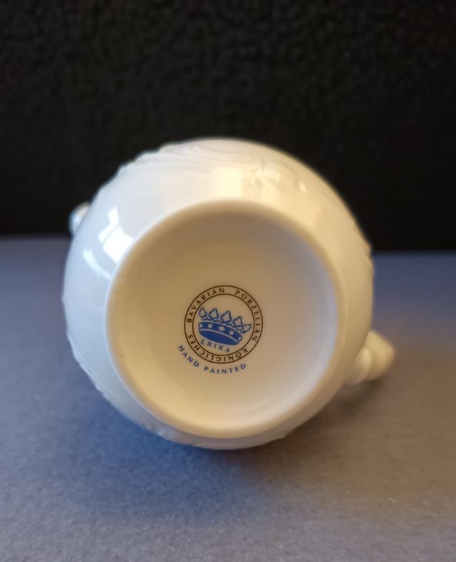 Jarrita Lechera Porcelana Baviera Dorada