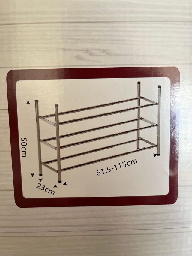 Zapatero Extensible Cromado