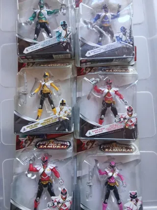 Power Rangers Samurai Figuras 10 cm