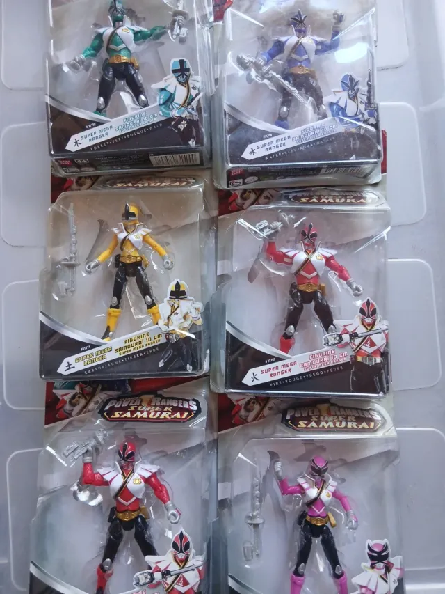 Power Rangers Samurai Figuras 10 cm
