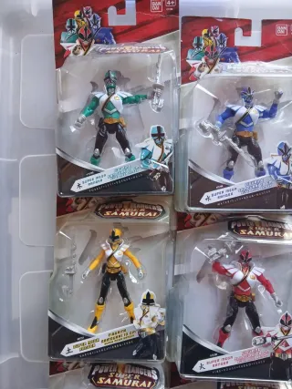 Power Rangers Samurai Figuras 10 cm