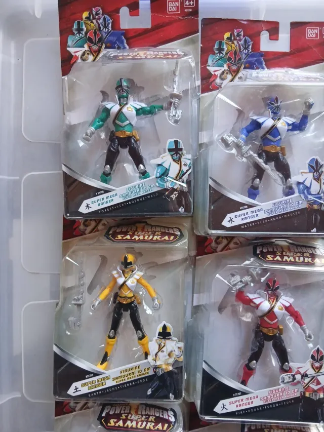 Power Rangers Samurai Figuras 10 cm
