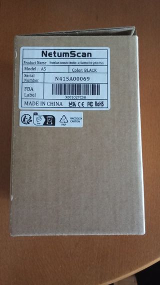 Scanner NetumScan A5 Nero