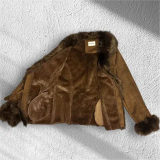 Montoncino donna pelliccia sintetica