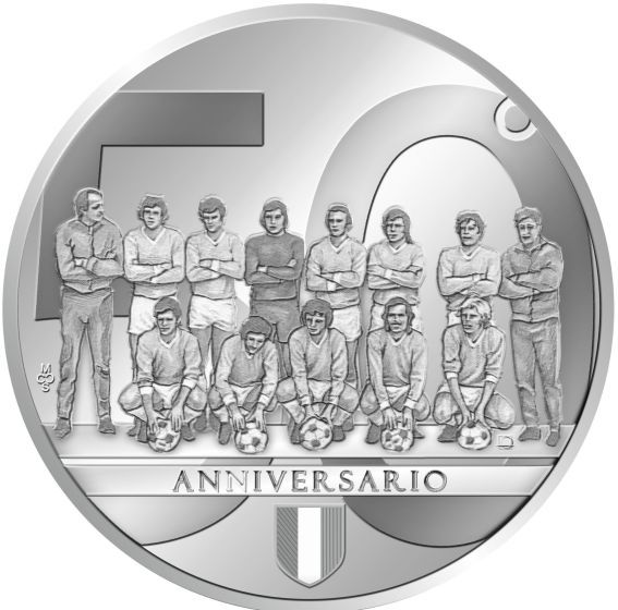 Medaglia 50° Anniversario 1° Scudetto Lazio