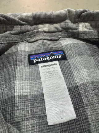 Patagonia Camicia a Quadri Uomo Taglia L
