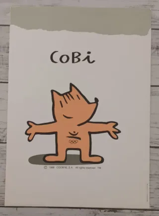 Láminas/Sellos Barcelona '92 Cobi