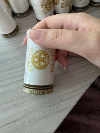 24 rocchetti Filo Cotone Tre Stelle N50