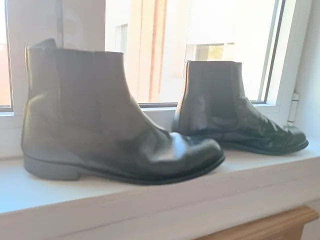 Zapatos enterizas de vestir como nuevas