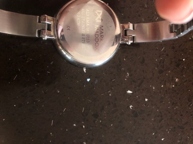 Reloj Mark Maddox Plata y Blanco