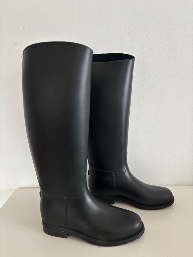 Botas de montar a caballo negras