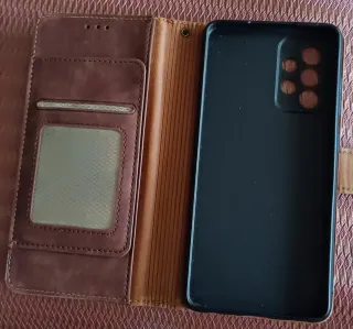 Cartera Pola Marrón para Móvil