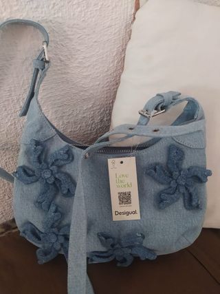 Bolso bandolera Desigual vaquero