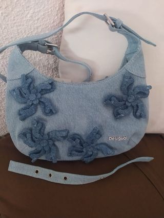 Bolso bandolera Desigual vaquero