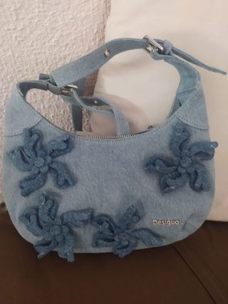Bolso bandolera Desigual vaquero