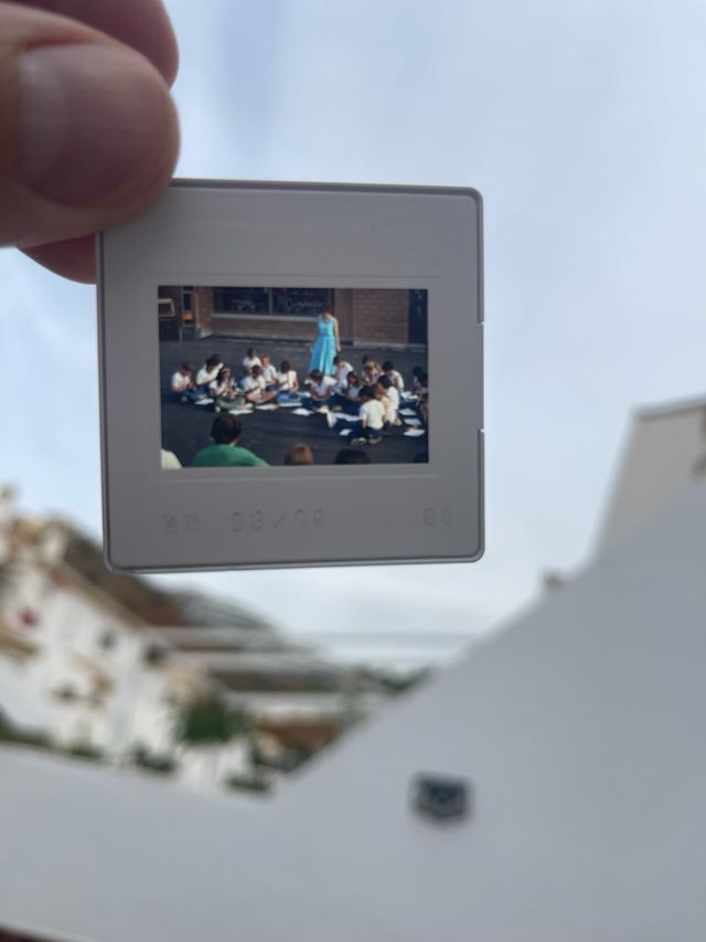 Lote de diapositivas antiguas privadas más de 150