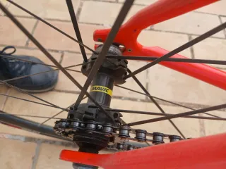 Fabricbike Aero Talla 49 - Bici Pista Ruedas Mavic