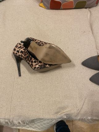 Zapatos de tacón MARYPAZ estampado leopardo talla