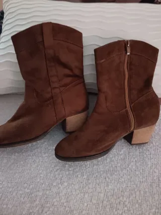 Botas ante marrón mujer talla 38