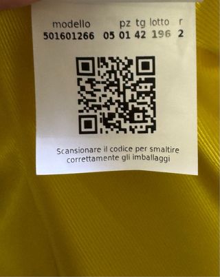 Cappotto lungo giallo in lana vergine, monopetto