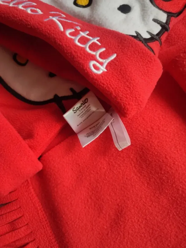 Bufandas y Gorros  Hello Kitty Rojo