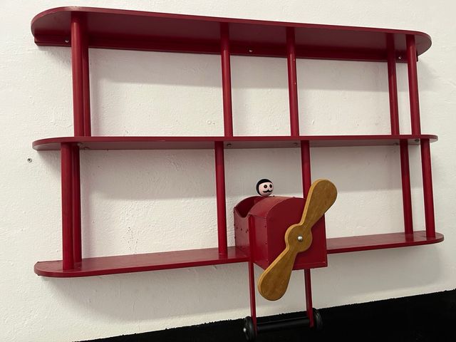 Estantería Avión con Piloto