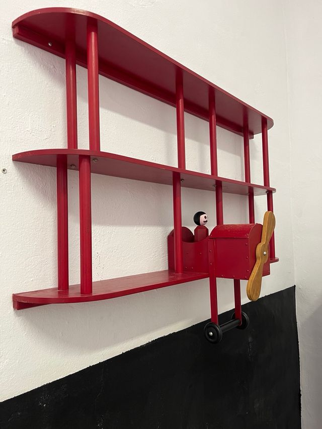 Estantería Avión con Piloto