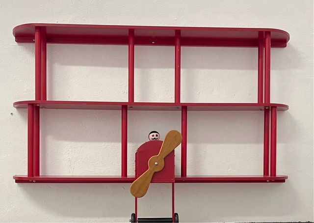 Estantería Avión con Piloto