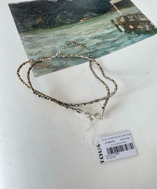 Collar Tous Plata y Nylon 42cm