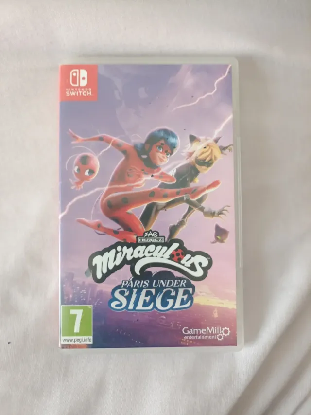 Videojuego Miraculous: París Under Siege Switch