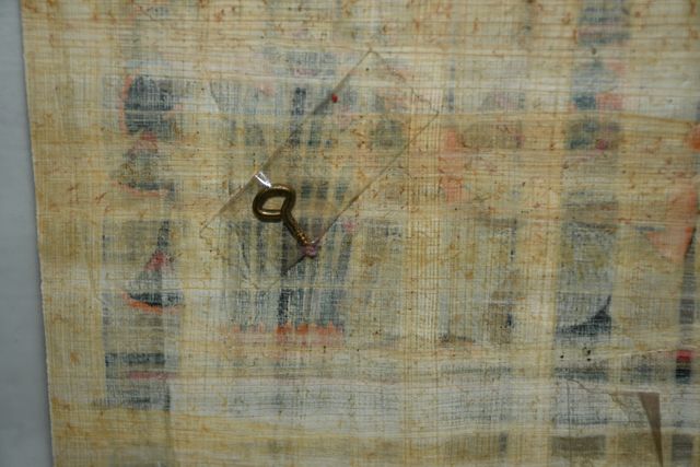 Cuadro Papiro Egipcio Doble Cristal