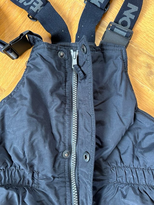 Peto de esqui y nieve negro 12 años