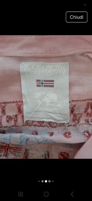 Camicia rosa Napapijri donna L/44