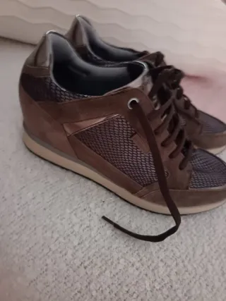 Stonefly Zapatilla Talla 38 Marrón/Plata