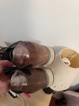 Stonefly Zapatilla Talla 38 Marrón/Plata