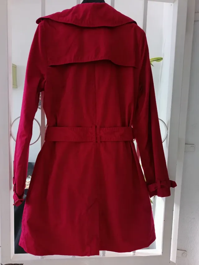 Trench da donna rosso