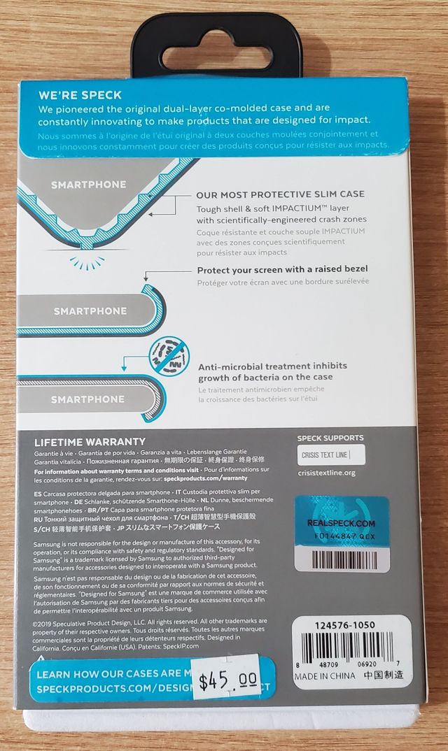 Funda Speck Presidio Pro Galaxy S10e