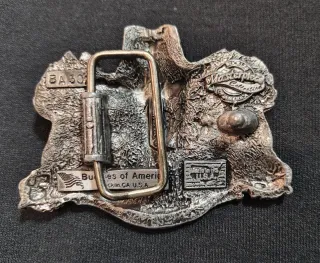 Hebilla Cinturón Bad to the Born Calavera