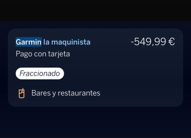 Reloj Garmin Venu 3 Negro