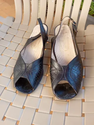 Scarpe donna pelle nere 37 moda confort