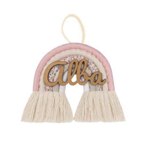 Nome arcobaleno decorativo personalizzato