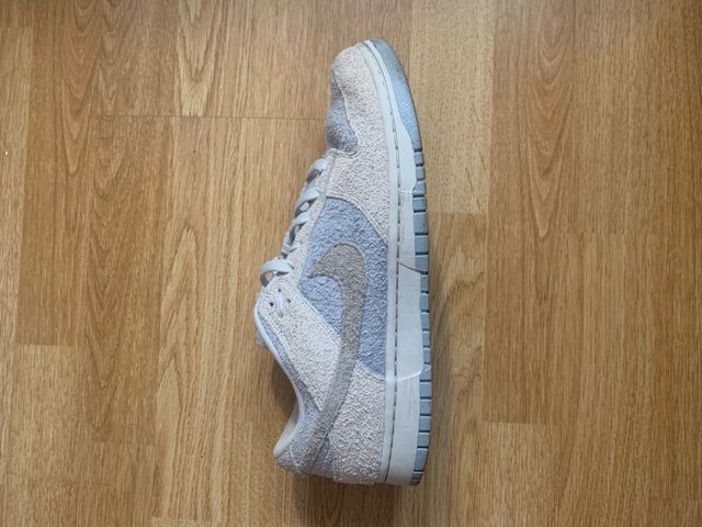 Scarpe Nike Dunk beige e blu