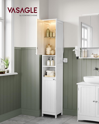 Mobile da Bagno con Luce, Armadietto Mobiletto da