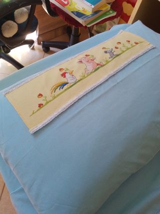 Lenzuolo singolo con disegno animali