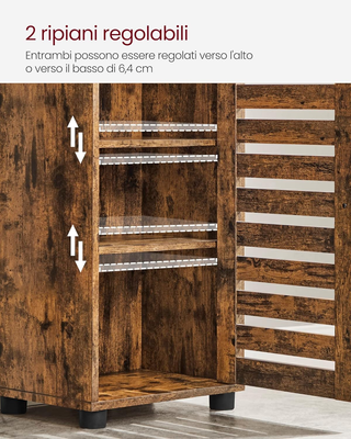 Mobile da Bagno, Armadio Alto per Bagno, Organizza