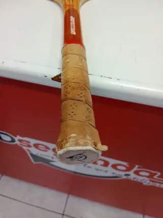 Raqueta Tenis Dunlop Madera Vintage